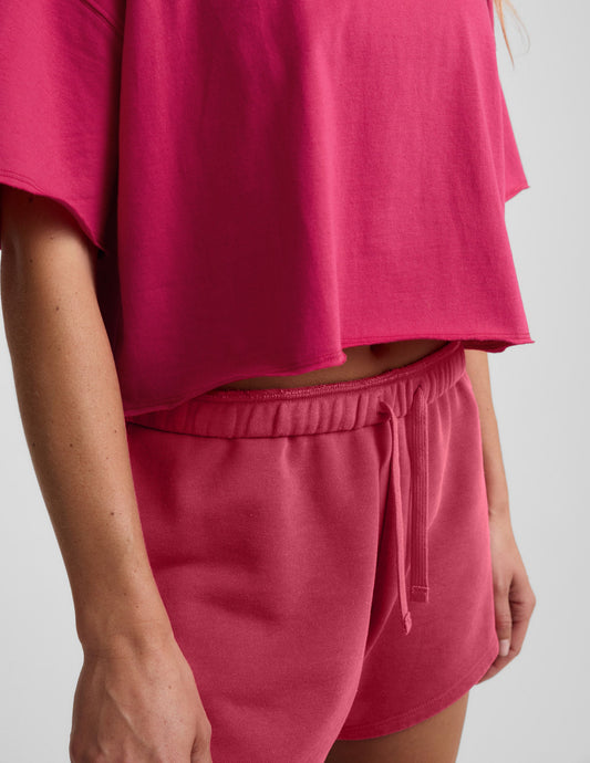 SoftKnit Better Than Ever Cropped Cotton Tee