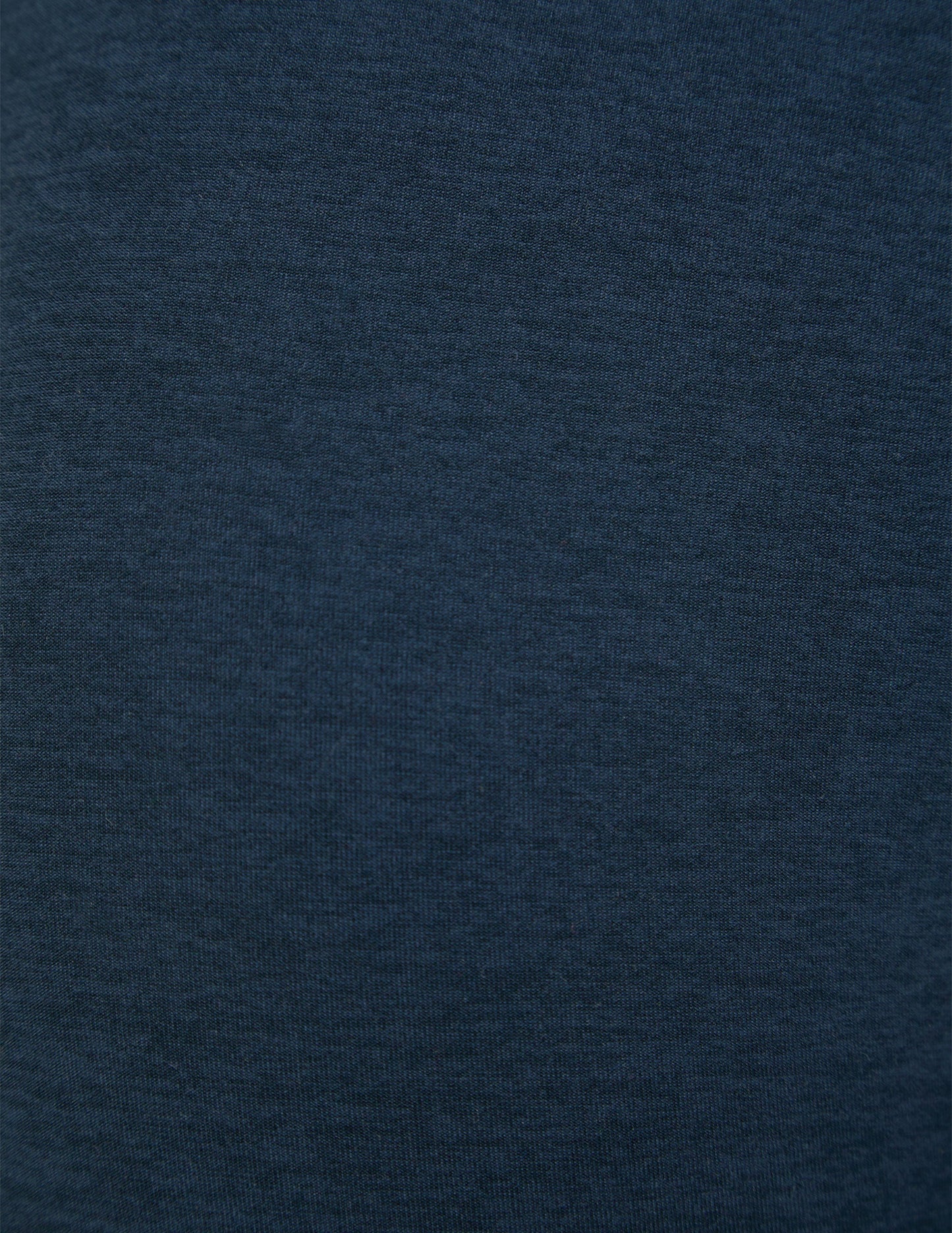Close-up of the soft marled navy blue fabric texture of the Spacedye Keep Pace 5" Biker Short.
