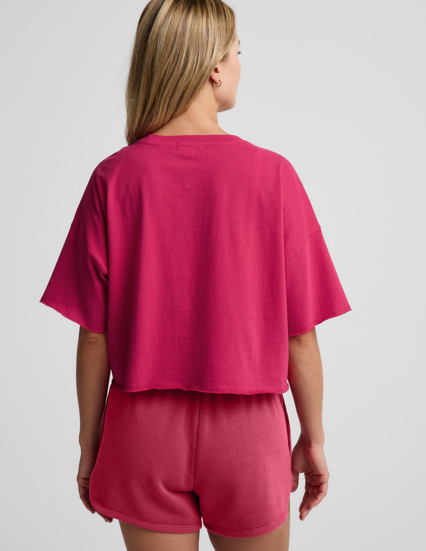 SoftKnit Better Than Ever Cropped Cotton Tee