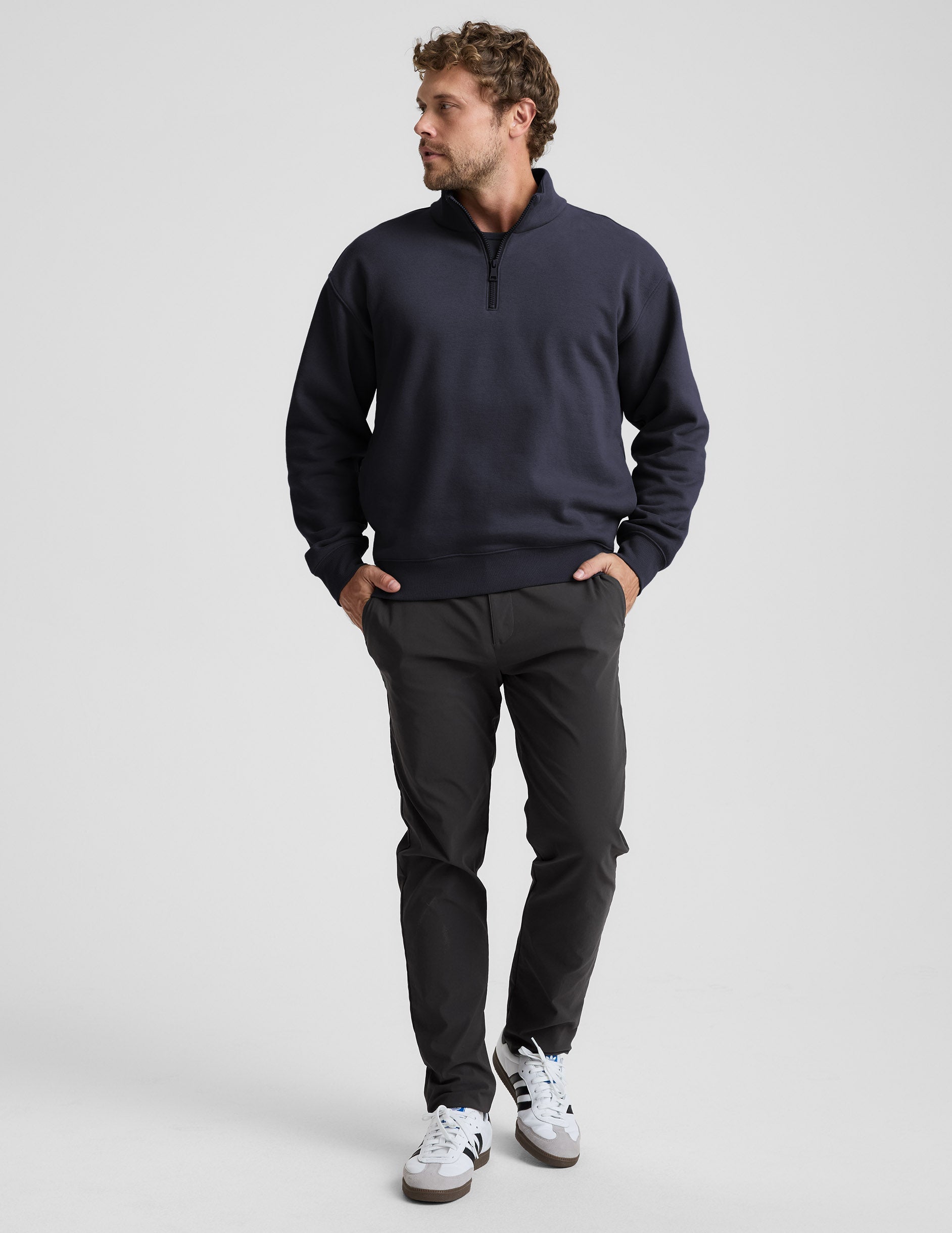 LuxeFleece™ Men's Half Zip Pullover