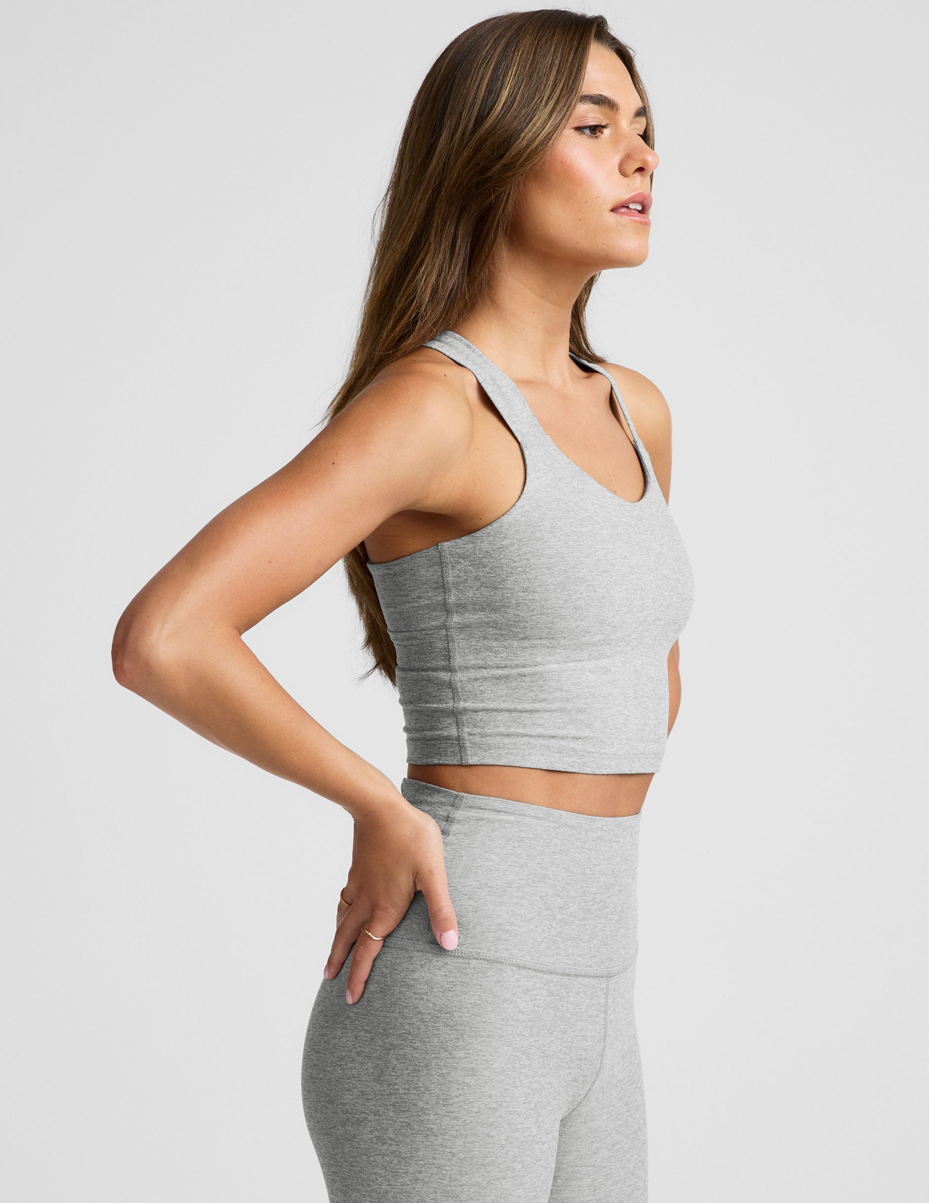 Spacedye™ Twist Through Cropped Tank