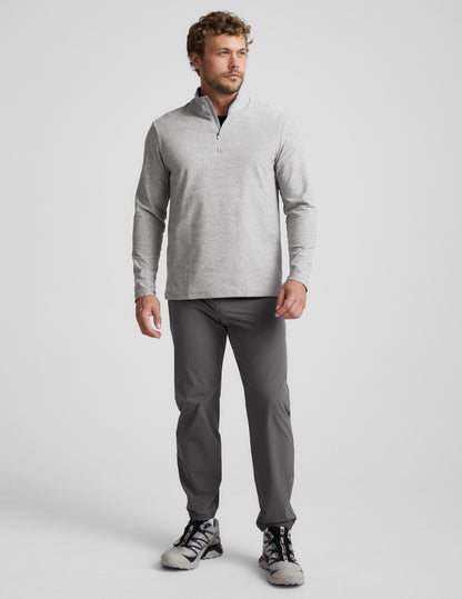 Spacedye™ Terrain Men's Quarter Zip Pullover