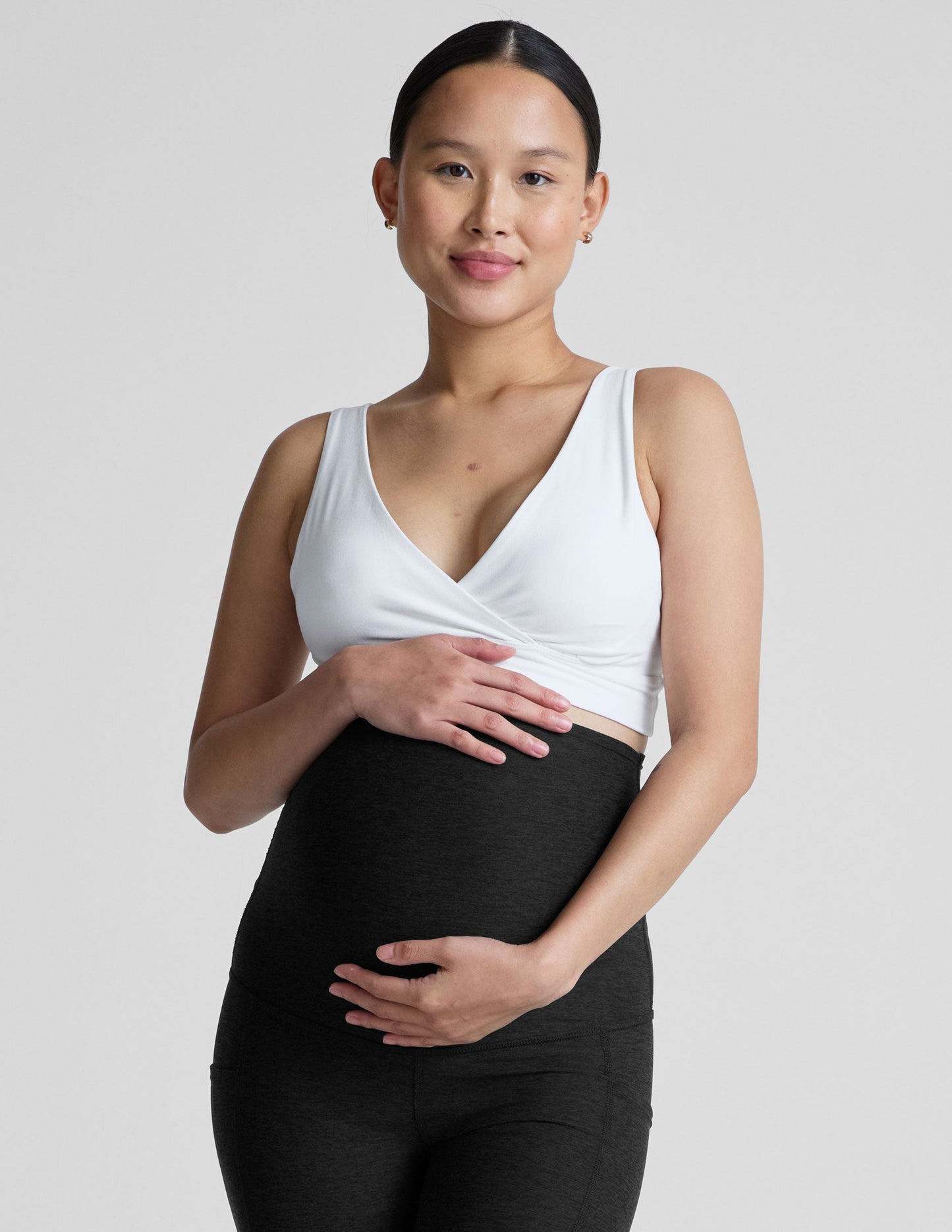 white nursing bra.
