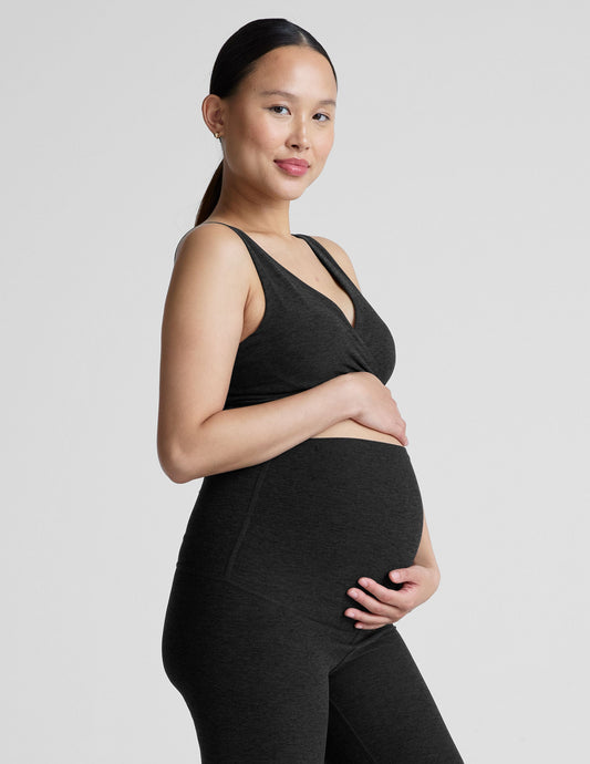 black nursing bra.