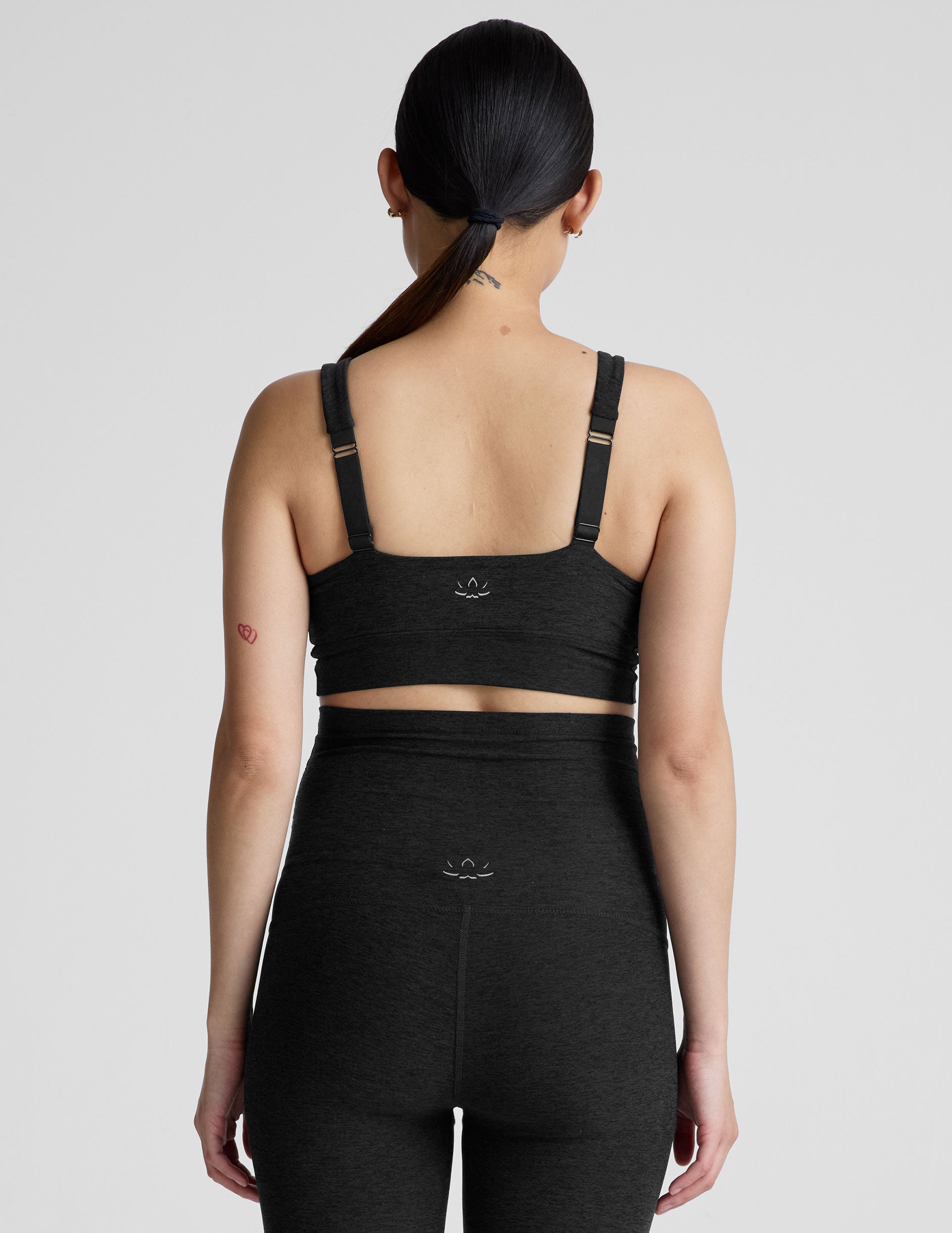 black nursing bra.