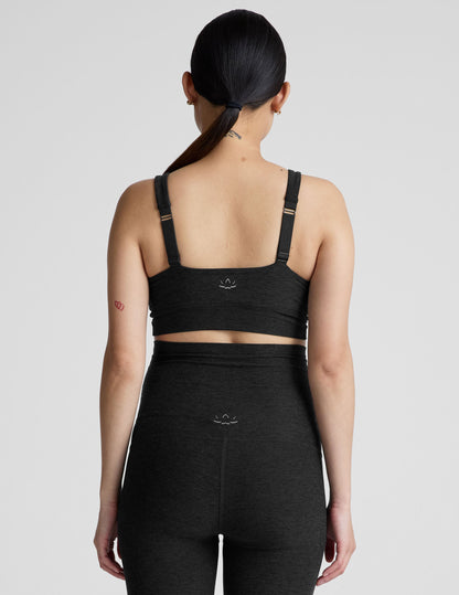 black nursing bra.