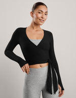 Featherweight Waist No Time Wrap Top
