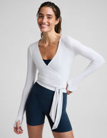 Featherweight Waist No Time Wrap Top