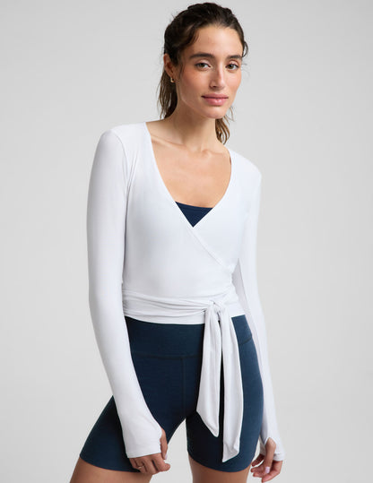 Featherweight Waist No Time Wrap Top